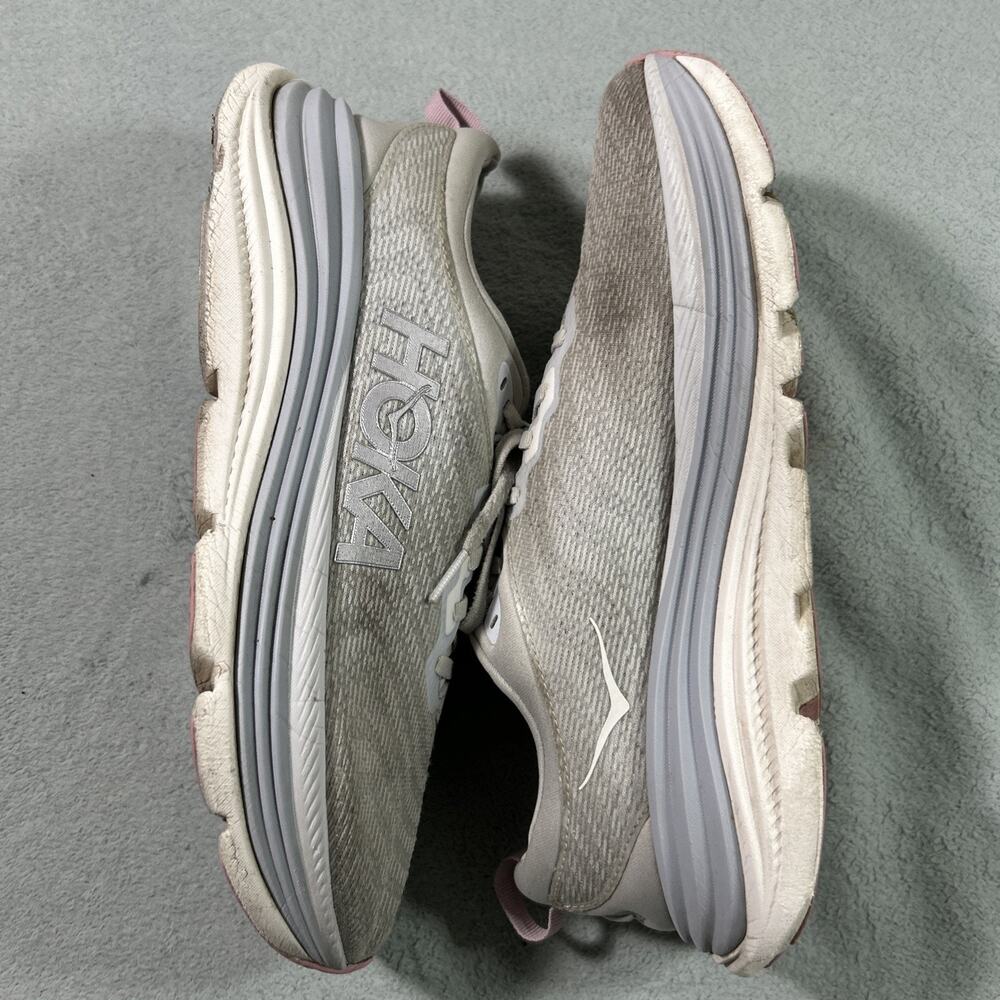 HOKA ONE ONE Gaviota 5 Shoes Womens 10 B Blue Running Sneaker Trail Hiking